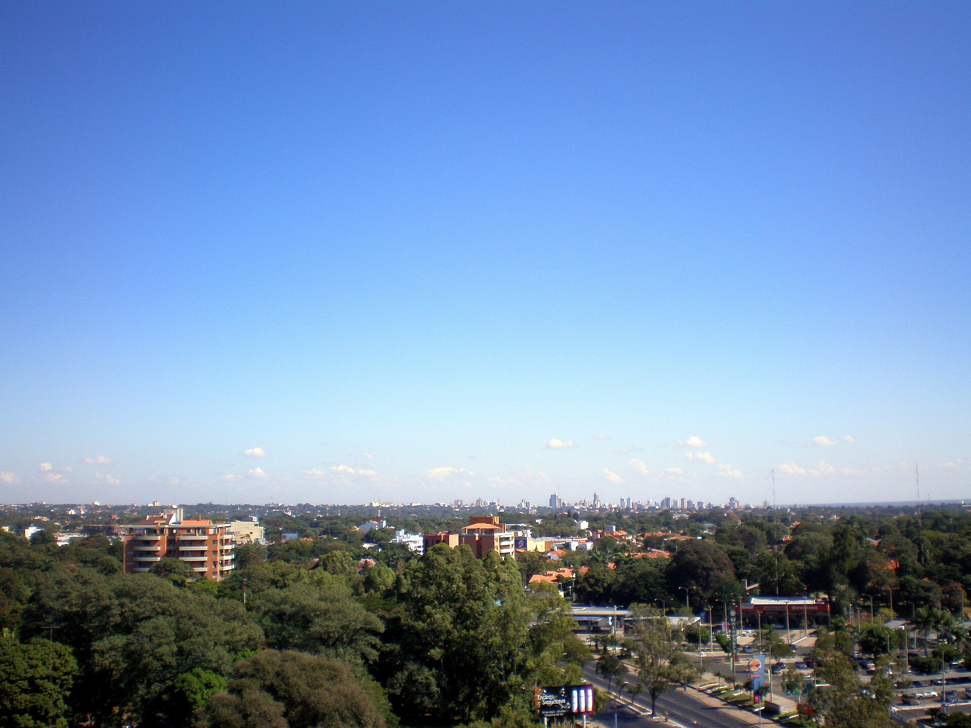 Asunción skyline